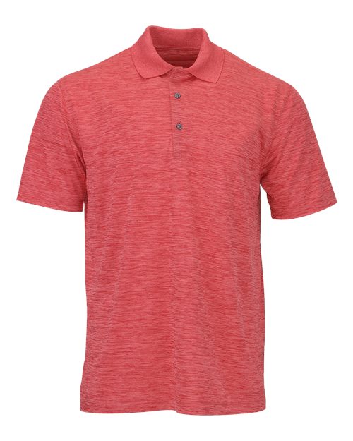 Men's Dakota Striated Heather Polo