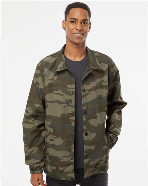 Men's Water-Resistant Windbreaker Coach’s Jacket
