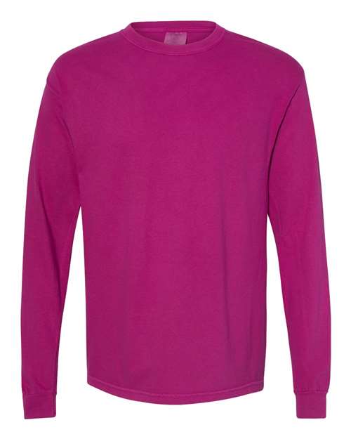Unisex Garment-Dyed Heavyweight Long Sleeve T-Shirt