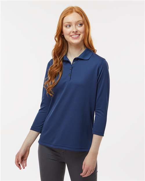 Women's Lady Palm Three-Quarter Sleeve Polo