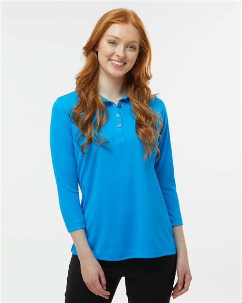 Women's Lady Palm Three-Quarter Sleeve Polo