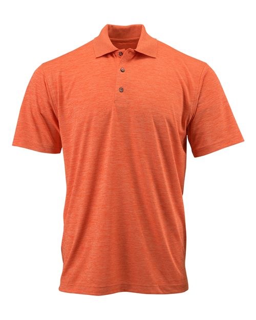 Men's Dakota Striated Heather Polo