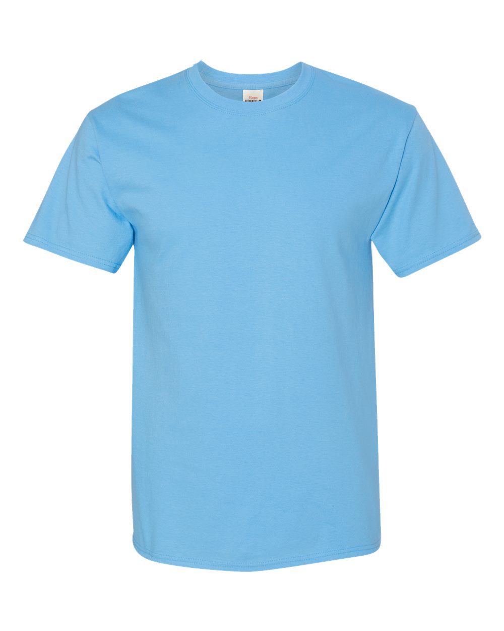 Hanes Authentic Short Sleeve T-shirt front and back logo other colors available not shown. Price breaks at 25 50 and 100 plus. email info@mtrcustomco.com for details.