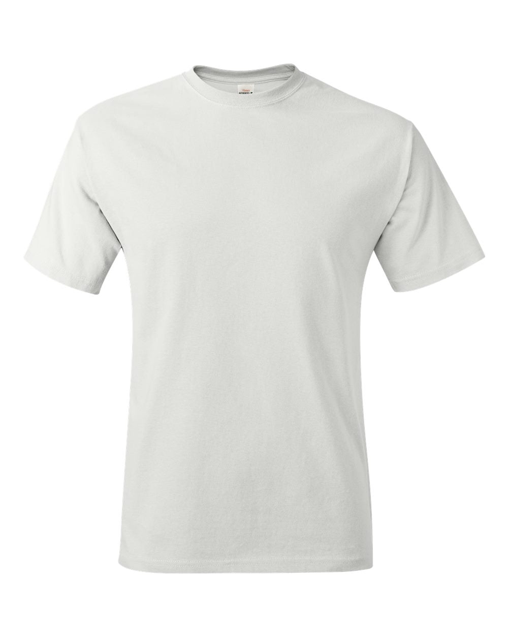 Hanes Authentic Short Sleeve T-shirt front and back logo other colors available not shown. Price breaks at 25 50 and 100 plus. email info@mtrcustomco.com for details.