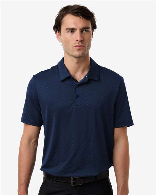 Men's 4-Way Stretch Printed Polo