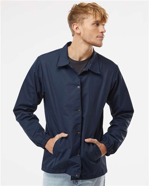 Men's Water-Resistant Windbreaker Coach’s Jacket