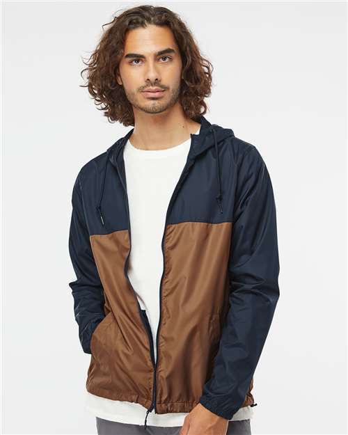 Men's Lightweight Windbreaker Full-Zip Jacket