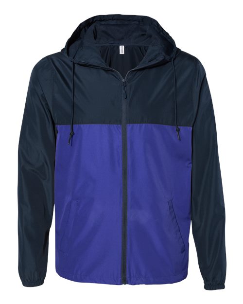 Men's Lightweight Windbreaker Full-Zip Jacket