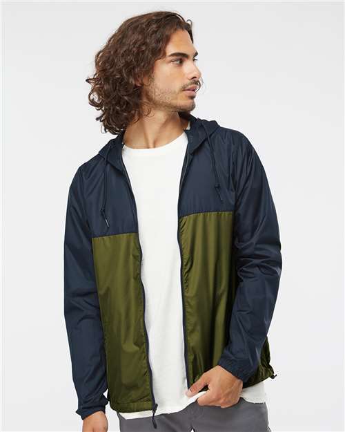 Men's Lightweight Windbreaker Full-Zip Jacket
