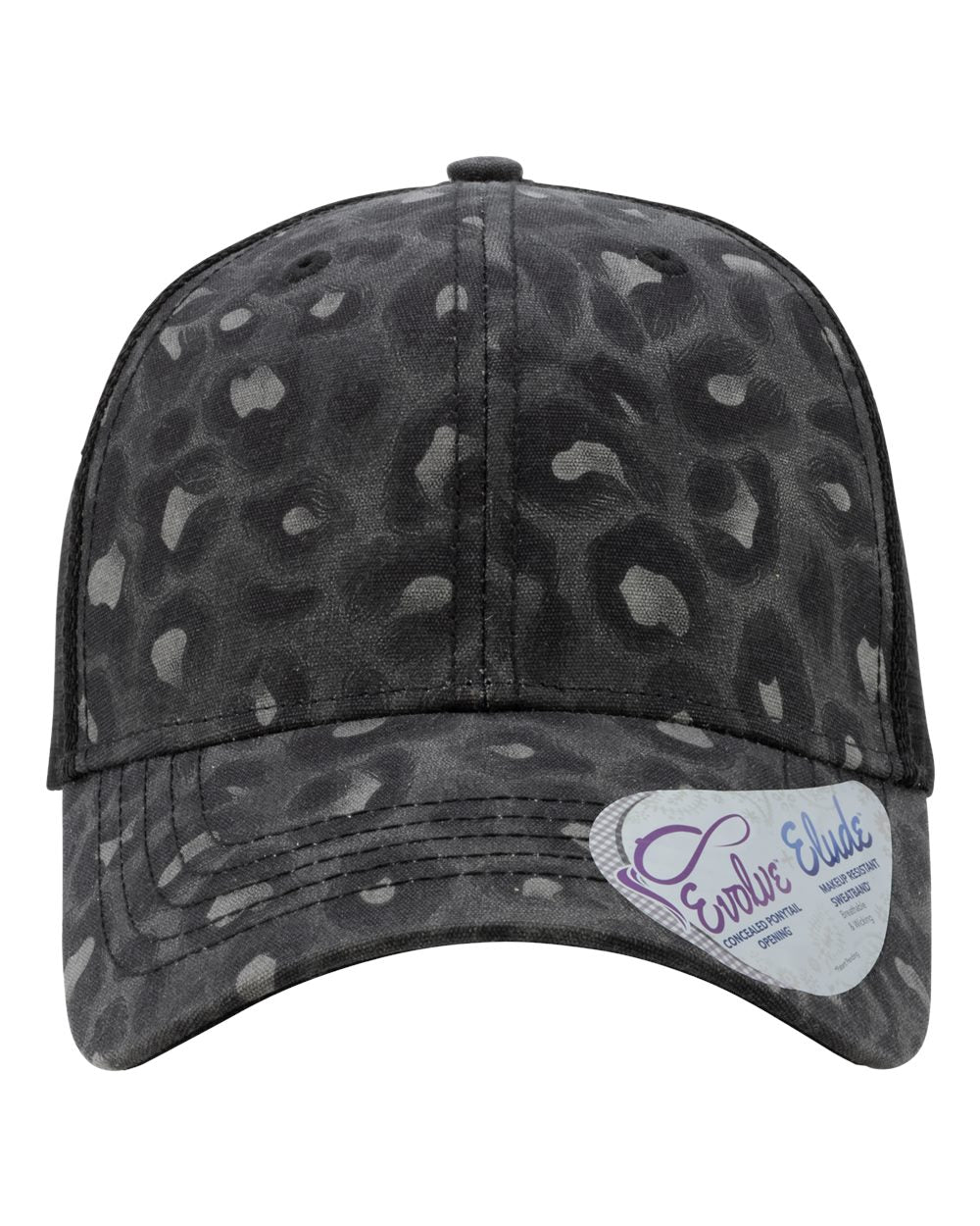 Infinity Her Womens Ponytail Hat Custom Embroidered or Custom Full Color Uv printed patch