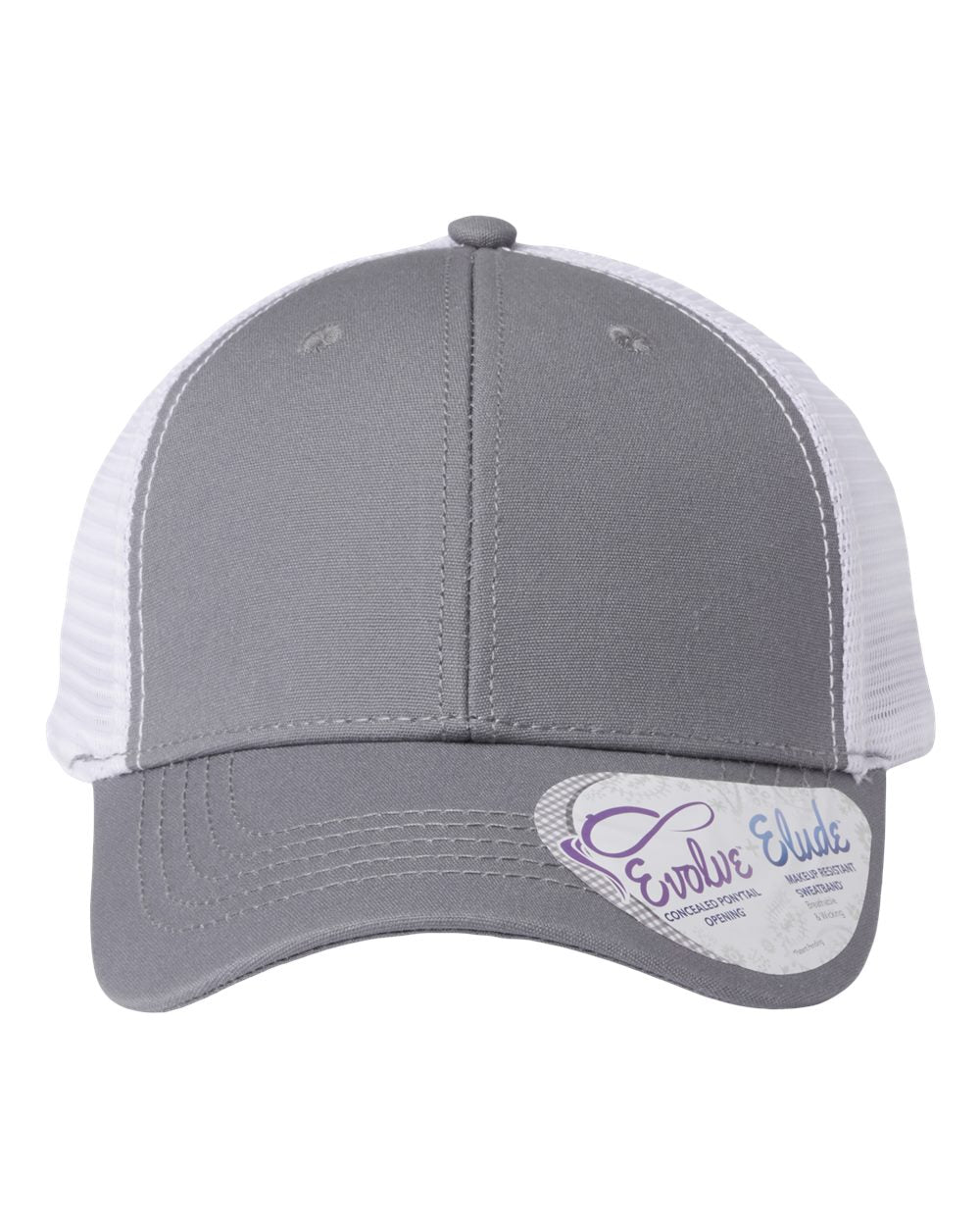 Infinity Her Womens Ponytail Hat Custom Embroidered or Custom Full Color Uv printed patch