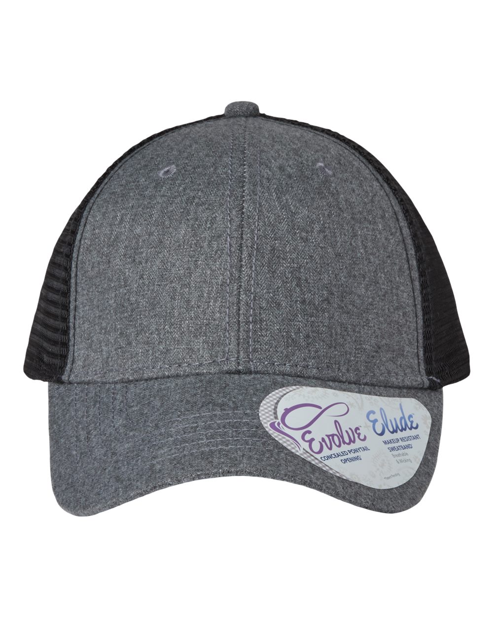 Infinity Her Womens Ponytail Hat Custom Embroidered or Custom Full Color Uv printed patch