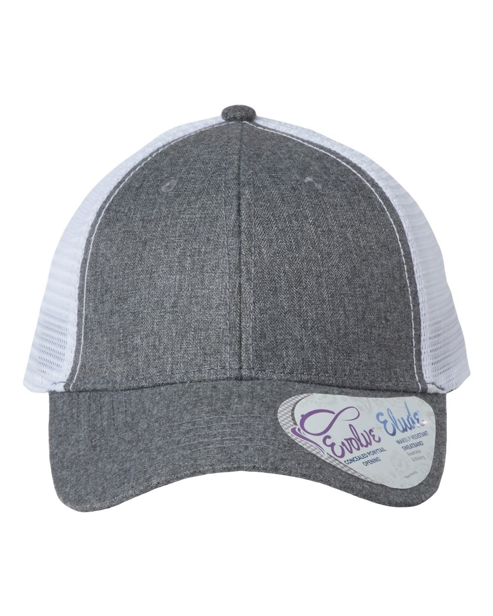Infinity Her Womens Ponytail Hat Custom Embroidered or Custom Full Color Uv printed patch