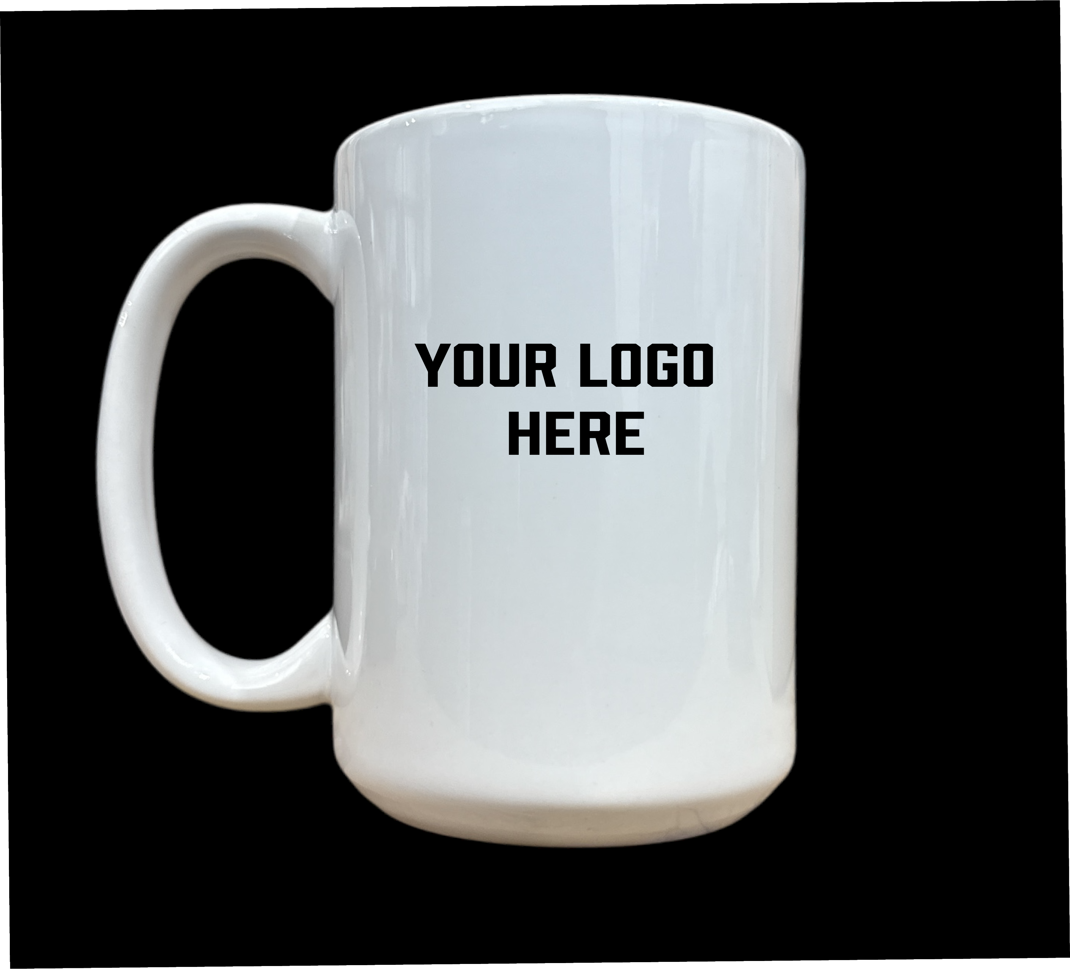 UV Printed custom ceramic coffee cups 12oz