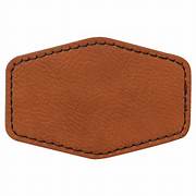 Full Custom Silhouette Cut Laser Engraved Leather Hat Patches (Standard Patch) sizes apply